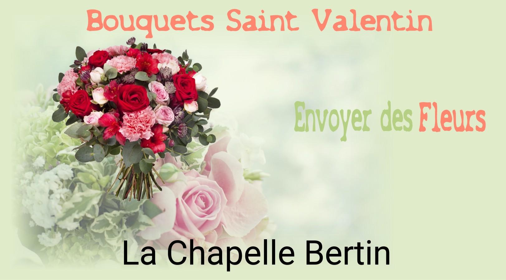 Roses de Saint-Valentin livrées à La Chapelle-Bertin